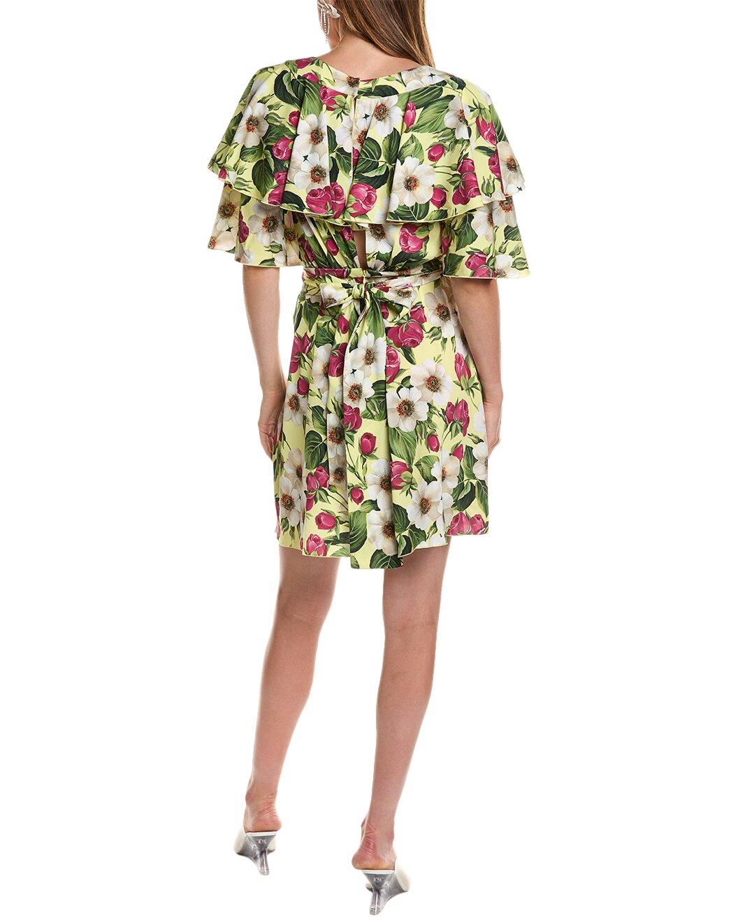 Dolce & Gabbana Silk-Blend Mini Dress