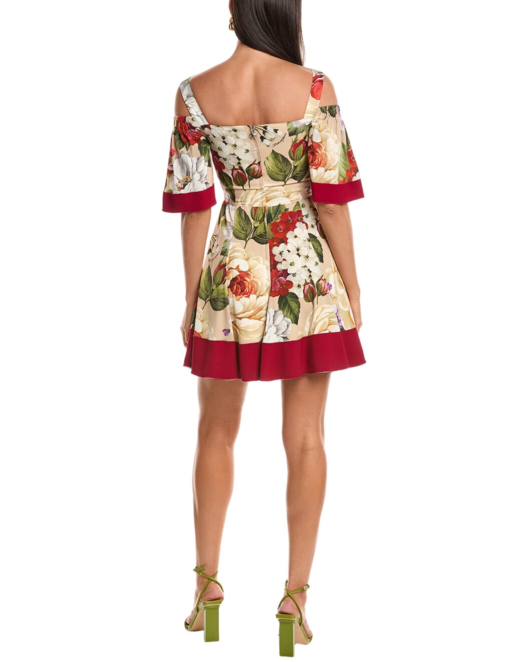 Dolce & Gabbana Silk-Blend Mini Dress