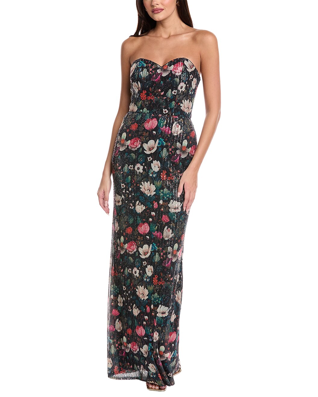 Rene Ruiz Sequin Gown