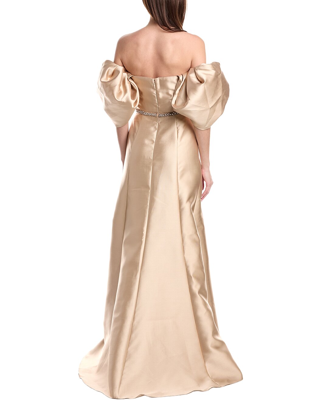 Rene Ruiz Satin Bubble Gown